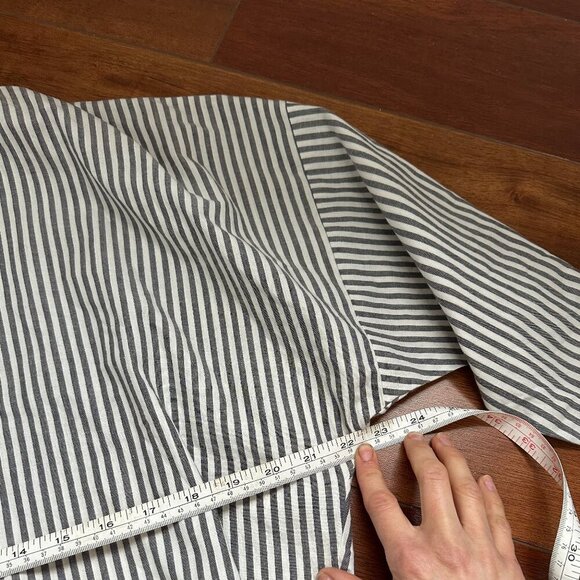 Beechtree Linen Blend Womens Stripped Beach Cover Size XS - Picture 4 of 4